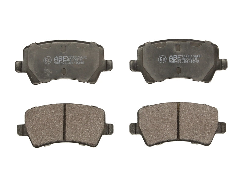 Kit 4 Pastiglie Freno Posteriori Compatibile Per Ford Mondeo IV Dal 2007-2015 BIBA-RICAMBI