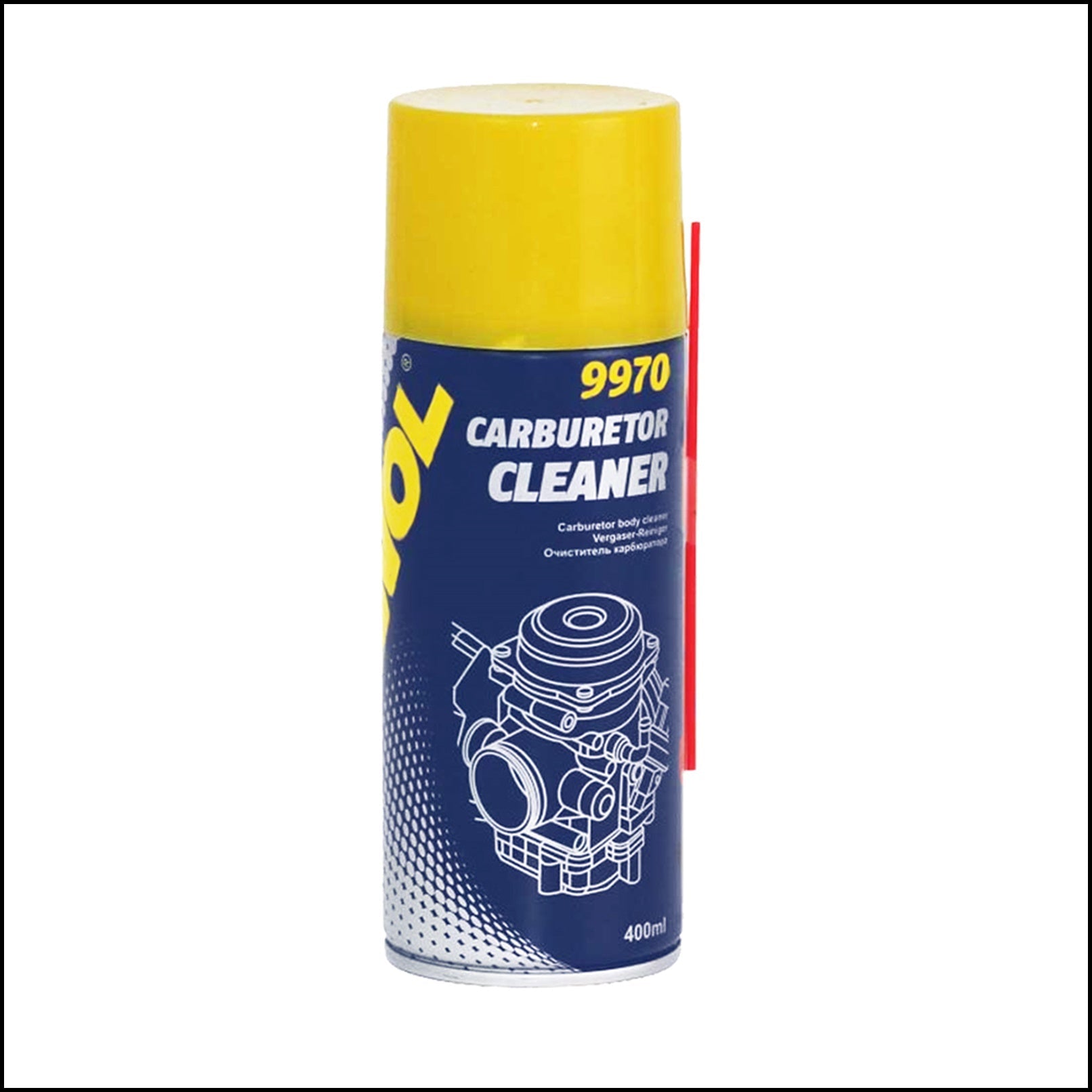PULITORE CARBURATORE | GERMAN QUALITY - MANNOL BIBA-RICAMBI