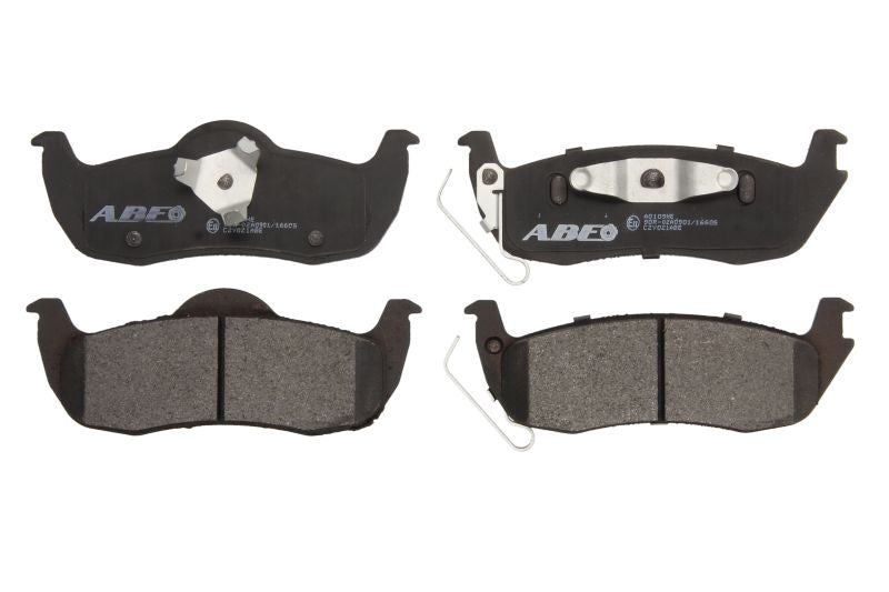 Kit 4 Pastiglie Freno Posteriori Compatibile Per Jeep Grand Cherokee III (WH) dal 2004> BIBA-RICAMBI