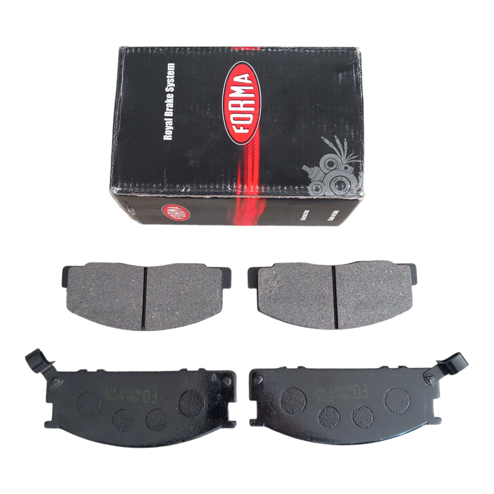 Pastiglie Freno Compatibili Per Toyota Liteace | Model art.516X BIBA-RICAMBI