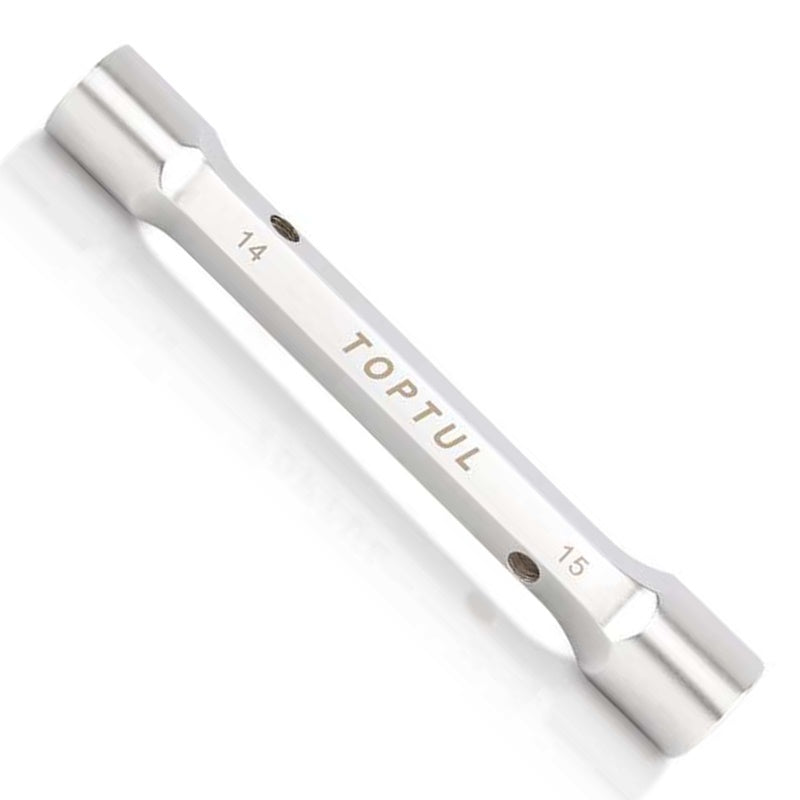 Chiave A Tubo Doppia Poligonale Pesante 21x23 mm | 185 mm | Marca Toptul BIBA-RICAMBI