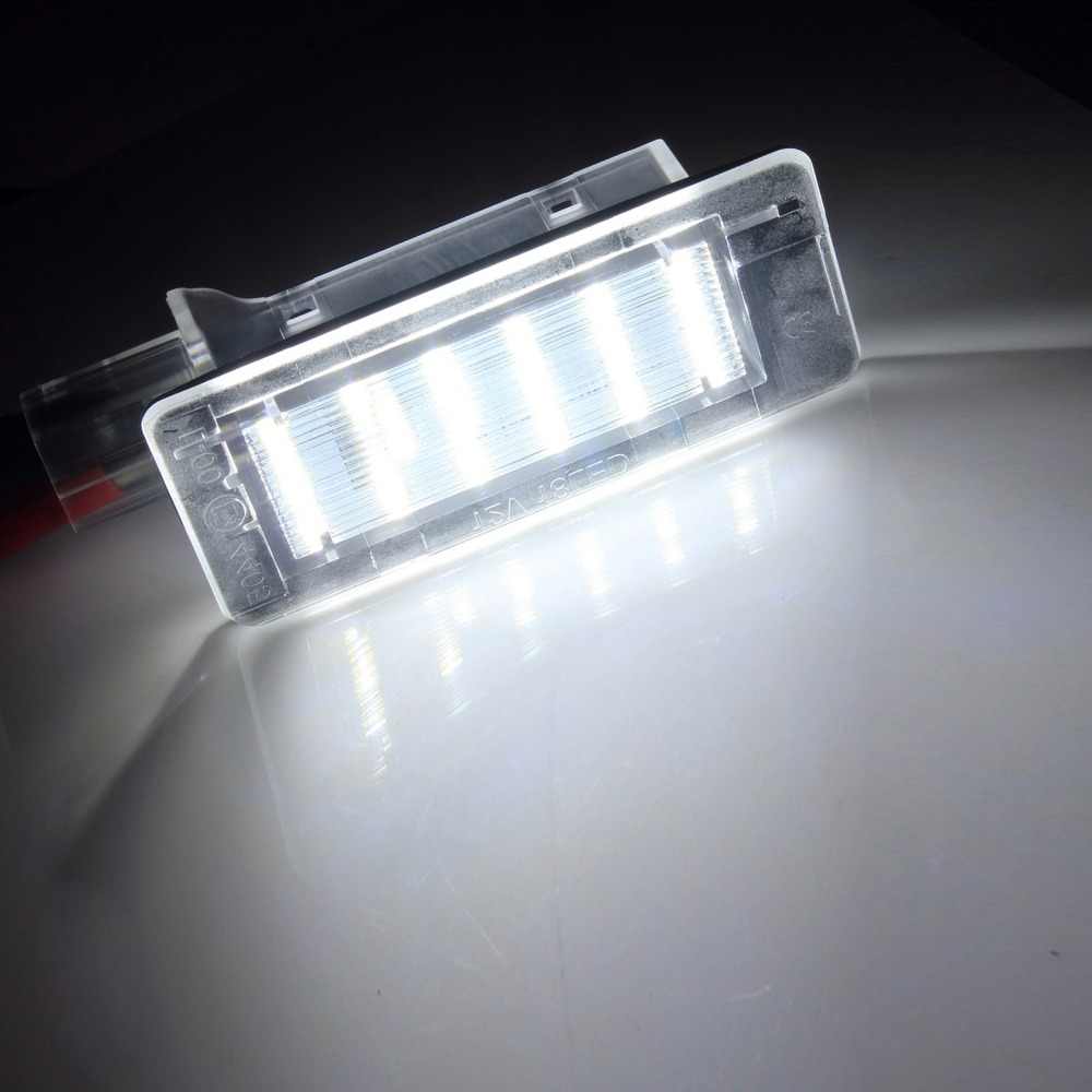 Lampadine Placchette Luci Targa Led Specifiche Adattabile Dacia Duster dal 2010> BIBA-RICAMBI