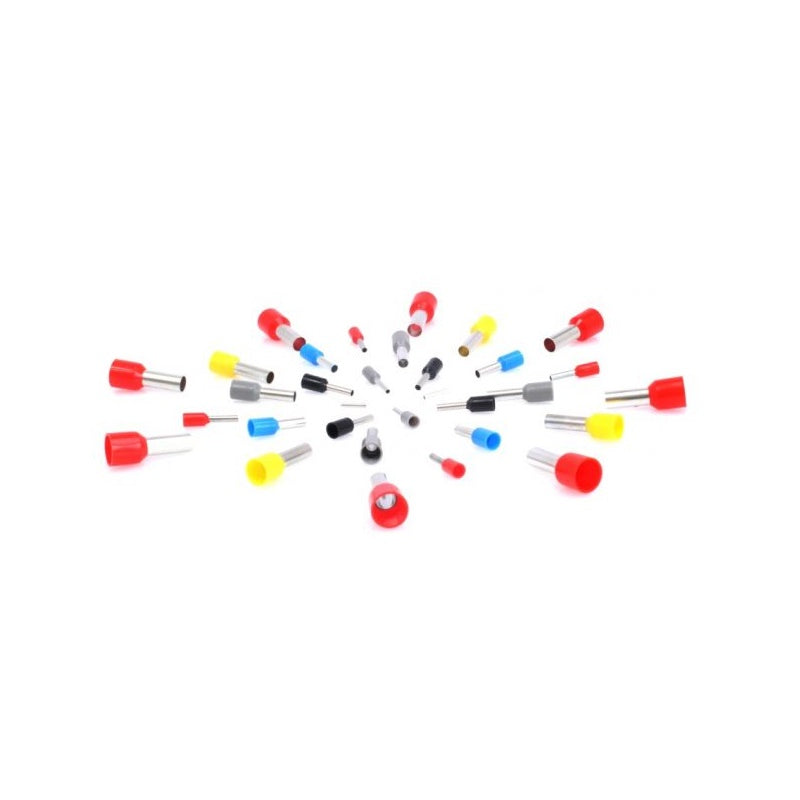Terminali isolati contiene diversi tipi e colori di capicorda ASTA
