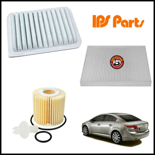 Kit Tagliando Filtri Per Toyota Avensis 1.800 108kw/147cv dal 2009&gt; BIBA-RICAMBI