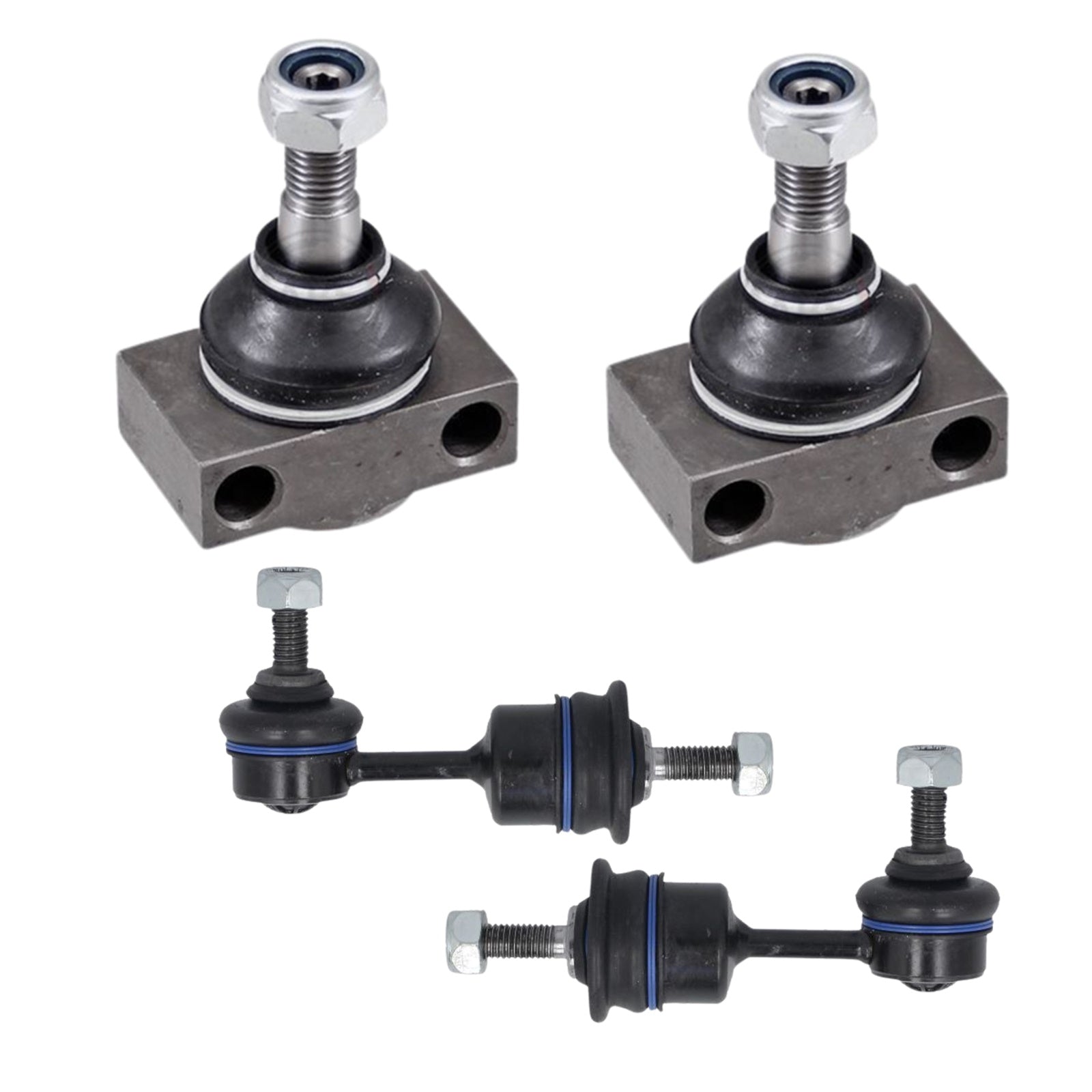 BRACCI BIELLETTE TESTINE ANTERIORI PER SMART FORTWO CITY COUPE' CABRIO 450 (6pz)