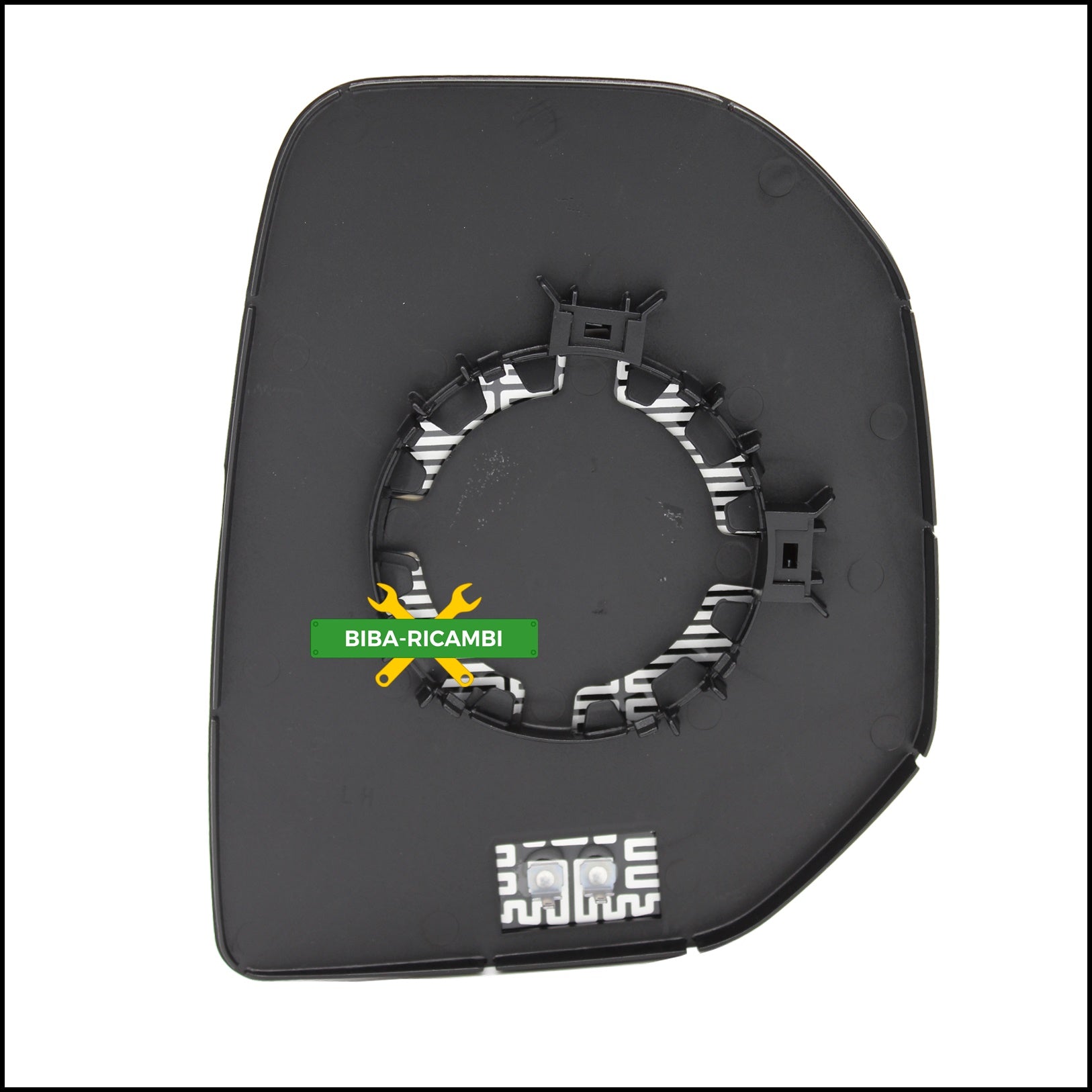 Piastra Specchio Termica Lato Sx-Guidatore Per Peugeot Partner Tepee dal 2008-2012 BIBA-RICAMBI