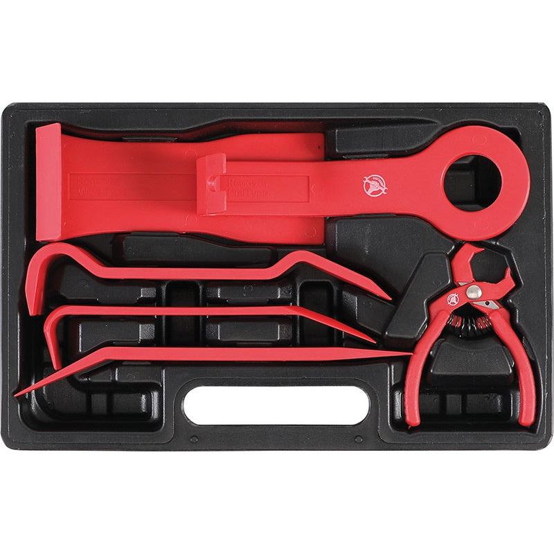 Set 6 Pz Utensili Per Finiture Con Pinza Per Rivetti BGS1325 BIBA-RICAMBI