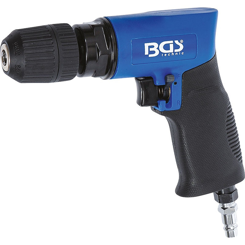 Trapano Pneumatico Con Mandrino Autoserrante Da 10 mm Reversibile Art.BGS3336 BIBA-RICAMBI