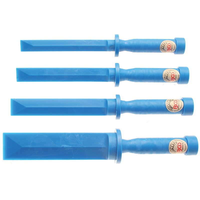 Set 4 Pz Raschietti In Plastica 19 | 22 | 25 | 38 mm BGS366 BIBA-RICAMBI