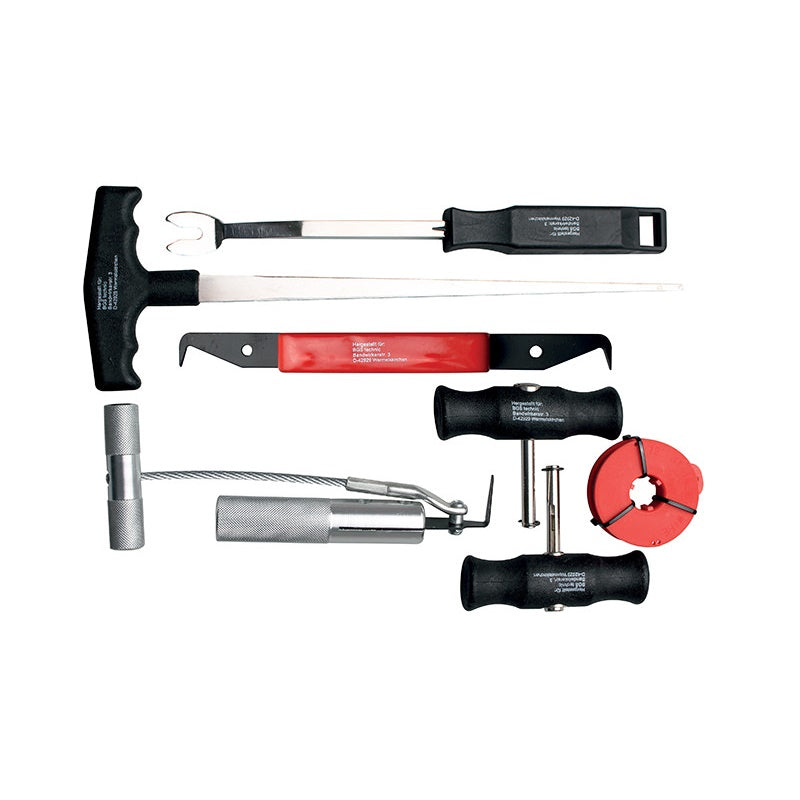 Set 7 Pz Rimozione Parabrezza BGS60300 BIBA-RICAMBI