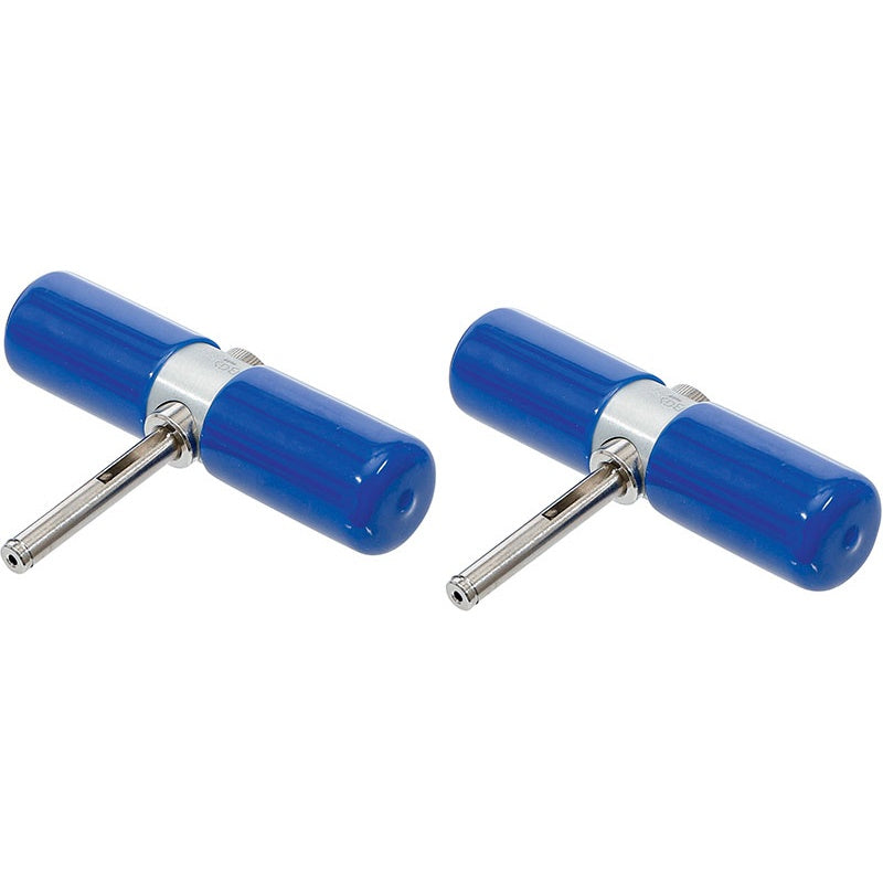 Set 2 Pz Impugnature Per I Fili Da Taglio Per Guarnizioni Parabrezza BGS6666 BIBA-RICAMBI