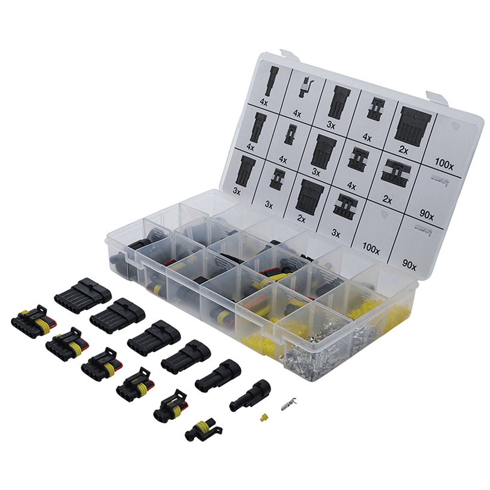 Assortimento 425 Connettori Art.BGS6872 BIBA-RICAMBI