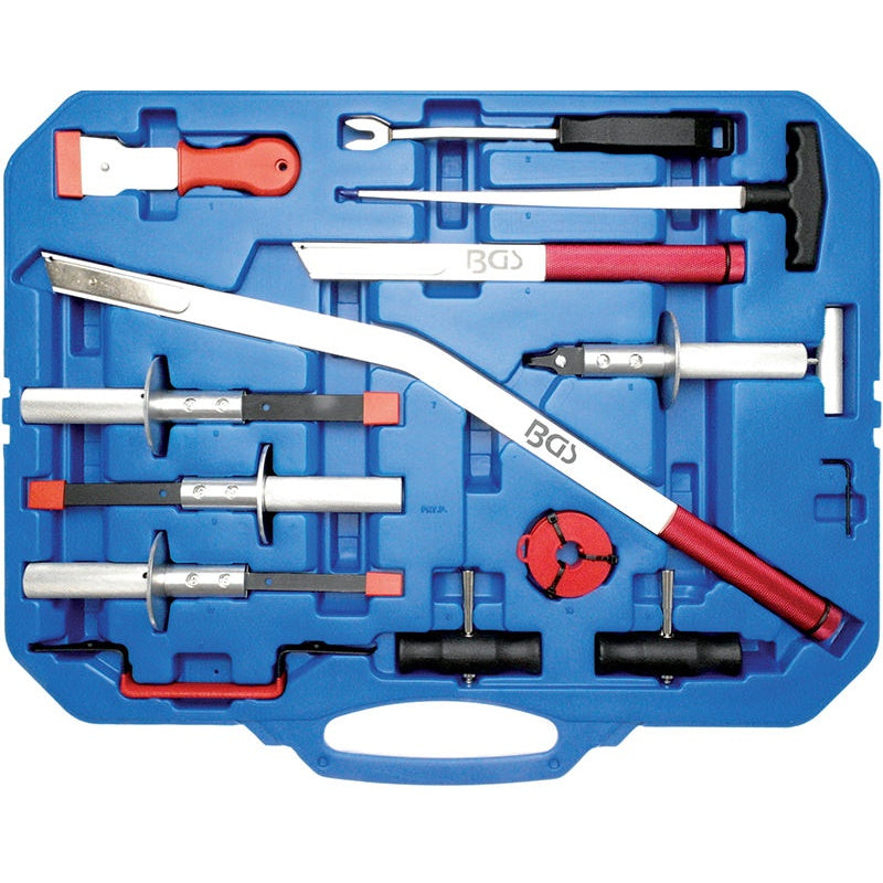 Set 14 Pz Per Rimozione Parabrezza BGS69500 BIBA-RICAMBI