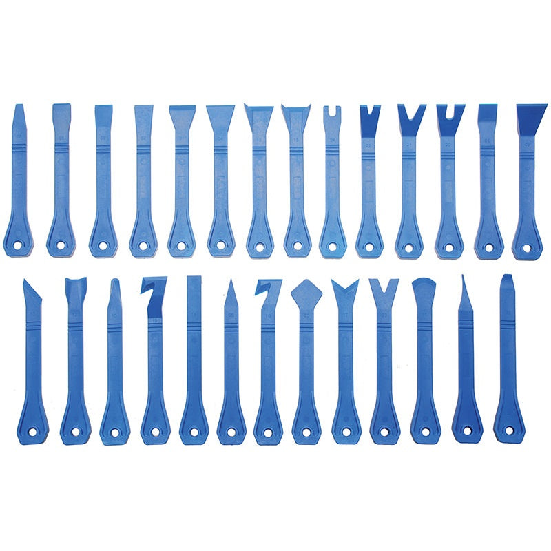 Set 27 Pz Raschietti E Cunei Per Finiture BGS8611 BIBA-RICAMBI