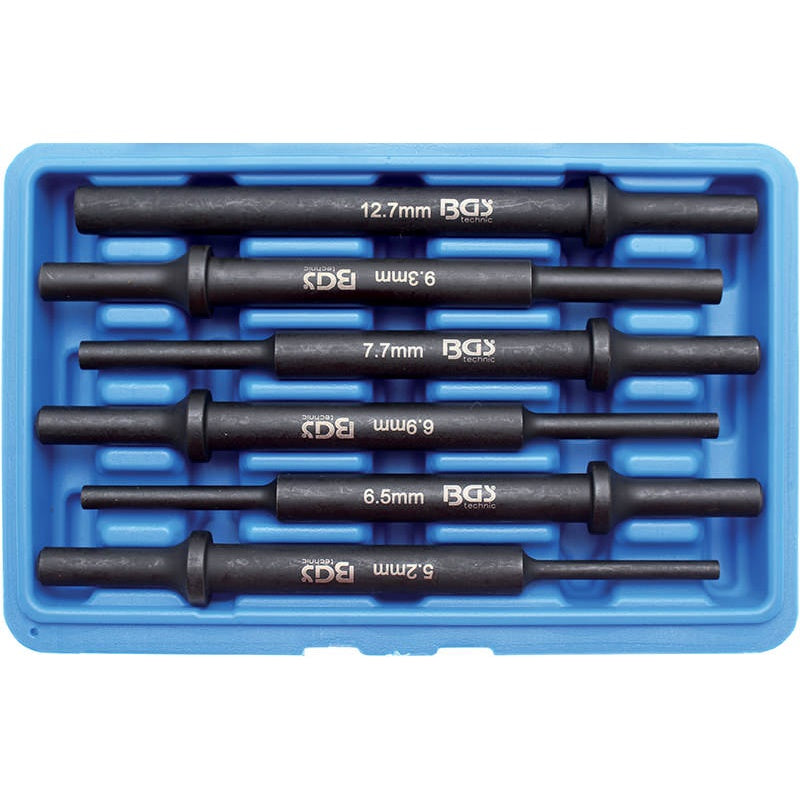 Set 6 Pezzi Cacciaspine Per Martello Pneumatico Art.BGS8943 BIBA-RICAMBI