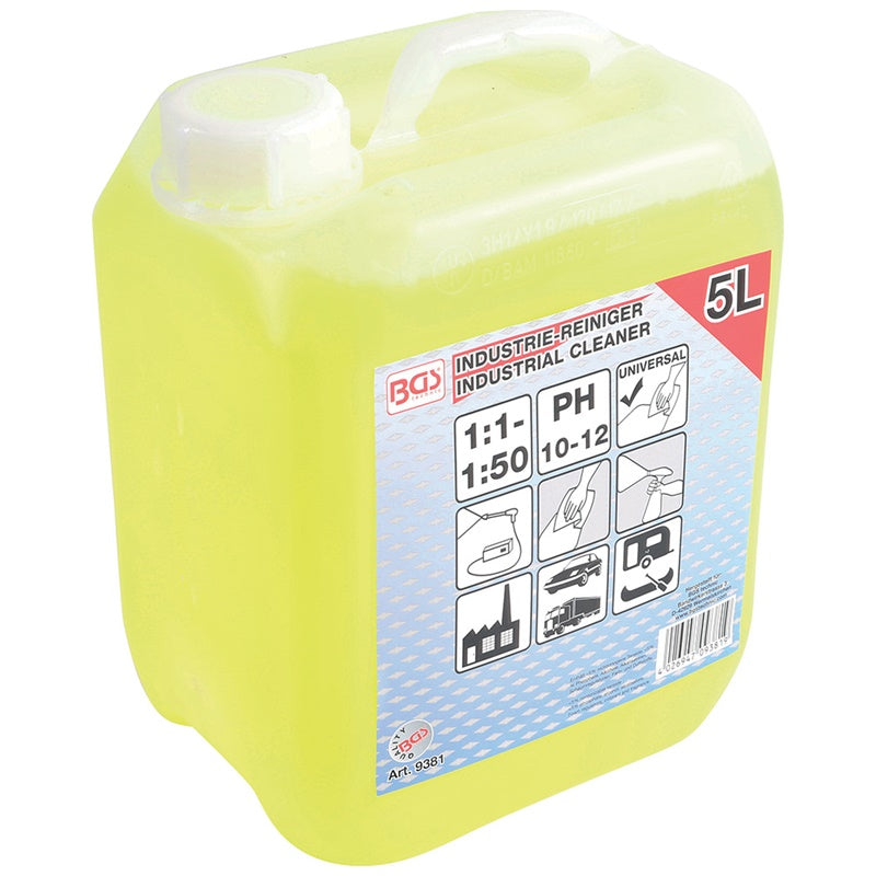 Detergente Industriale 5 L Art.BGS9381 BIBA-RICAMBI