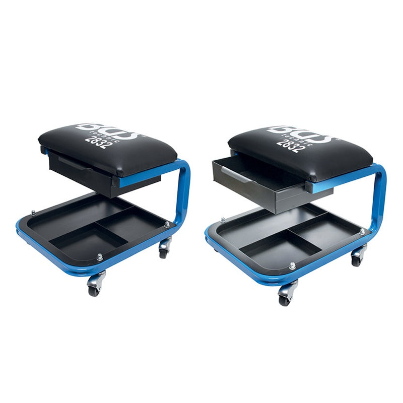 Sgabello da Meccanico con Cassetto BGS2832 BIBA-RICAMBI