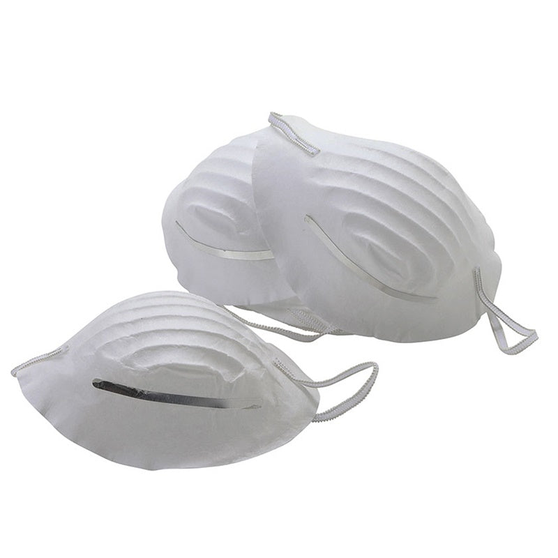 Set 10 Pezzi Mascherine Antipolvere art.BGS3624 BIBA-RICAMBI