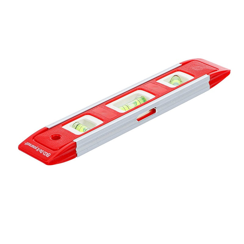 LIVELLA RETTANGOLARE CON MAGNETE 3 LIVELLE A BOLLA D’ARIA 230 MM ART.BGS50868 BIBA-RICAMBI