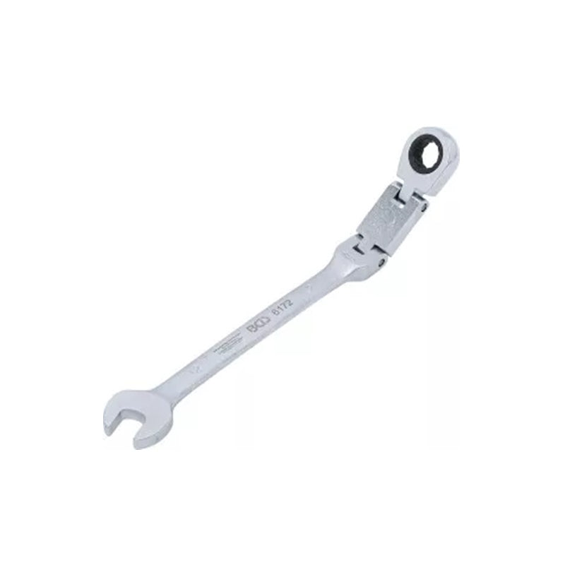 CHIAVE COMBINATA A CRICCHETTO POLIGONALE CON DOPPIO SNODO 12 MM ART.BGS6172 BIBA-RICAMBI