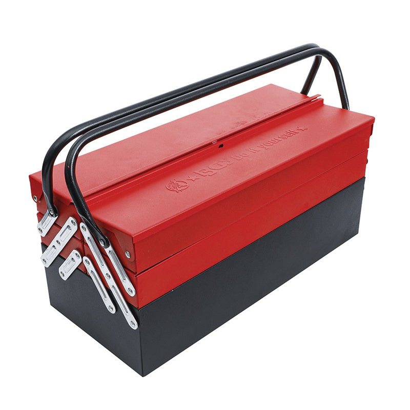 CASSETTA PORTA ATTREZZI IN LAMIERA, 5 SCOMPARTI, CON 86 UTENSILI ART.BGS6056 BIBA-RICAMBI