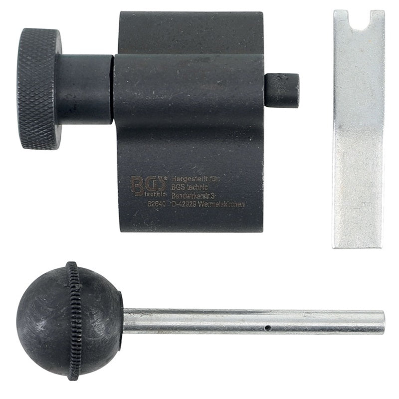 Set Bloccaggio Puleggia Cinghia di Trasmissione Albero Motore da 3 Pezzi art.BGS62640 BIBA-RICAMBI