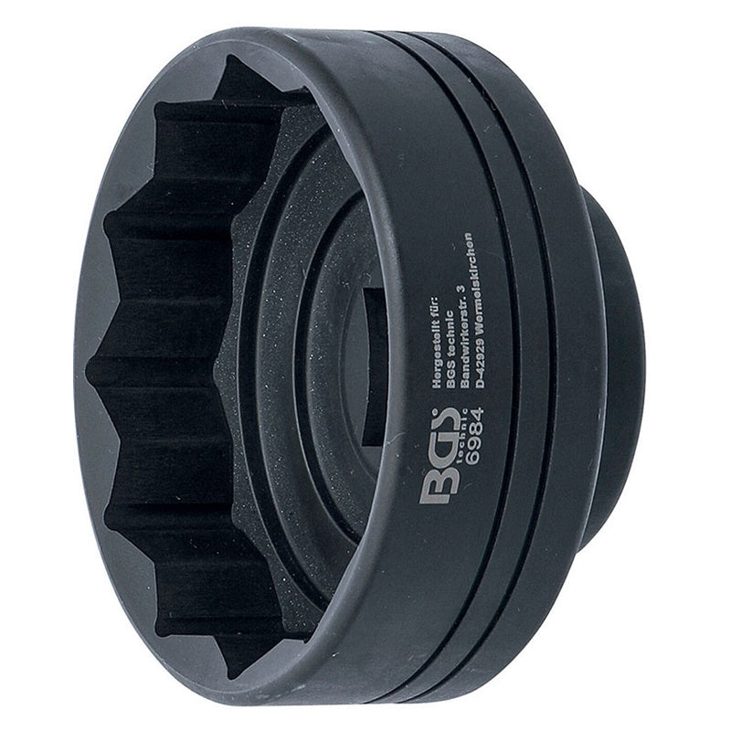 Bussola poligonale per Mozzi Ruote per Autocarri e Rimorchi Iveco & Saf / BPW 85 mm BGS6984 BIBA-RICAMBI