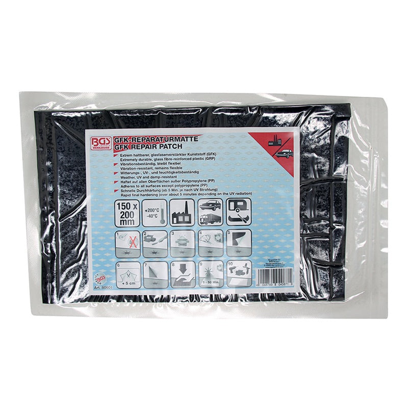 Plastica Rinforzata con Fibra di Vetro 150 x 220 mm art.BGS80601 BIBA-RICAMBI