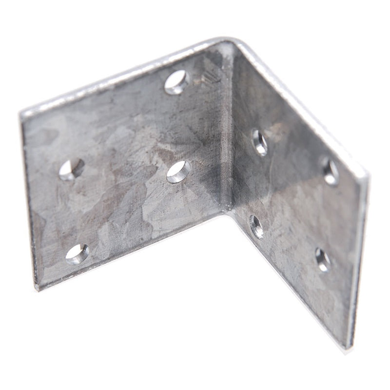 Assortimento 50 Pezzi Staffe ad Angolo 40x40x40x2 mm art.BGS80934-50 BIBA-RICAMBI