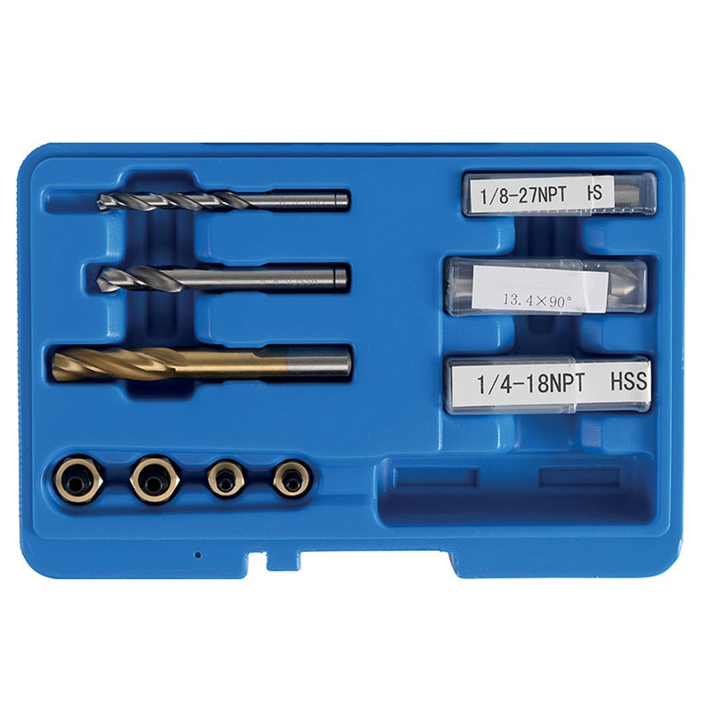 Kit Ripristino Filetti Valvole Spurgo Freno 1/4" & 1/8" NPT BGS9346 BIBA-RICAMBI