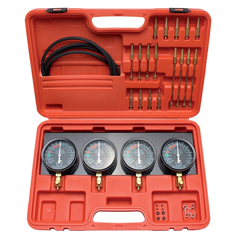 Set 25 Pezzi Tester per Carburatore 0-14 Psi art.BGS962670 BIBA-RICAMBI