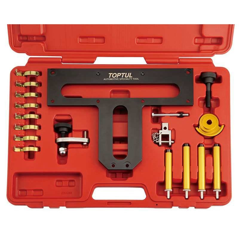 Serie Utensili Fasatura Motore BMW 18 Pz Marca Toptul BIBA-RICAMBI