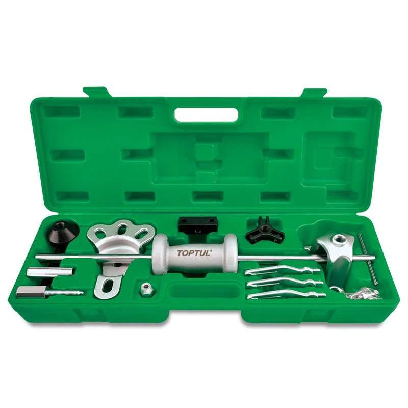 Set Estrattore per Mozzi Ruote 14 pz Marca Toptul BIBA-RICAMBI