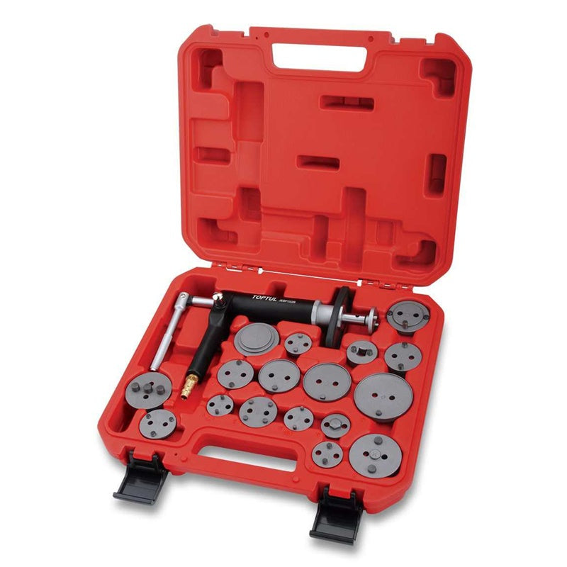 Utensile per Arretrare Pistoncini Freno a Disco 18 pz Marca Toptul BIBA-RICAMBI