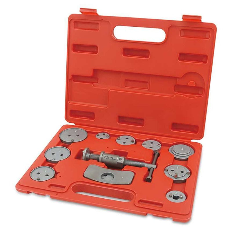 Utensile per Arretrare Pistoncini Freno a Disco 12 pz Marca Toptul BIBA-RICAMBI
