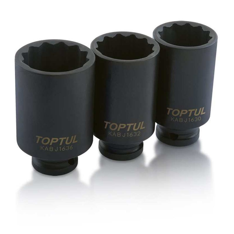 Bussola Lunga Poligonale 30x78mm Marca Toptul BIBA-RICAMBI