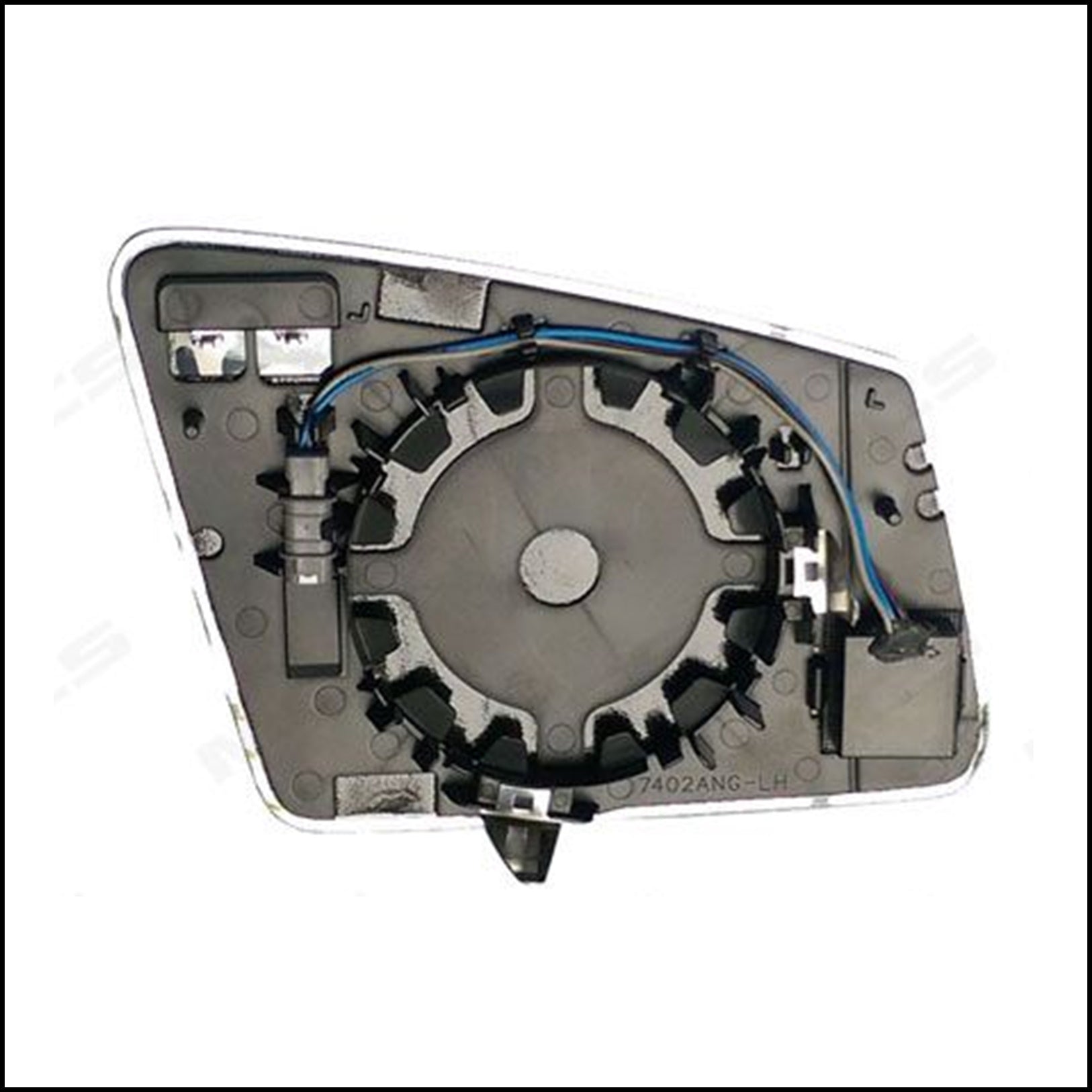 Specchio Termico Asferico + Blind Spot Lato Sx-Guidatore Per Mercedes Classe A (W176) dal 2012> BIBA-RICAMBI