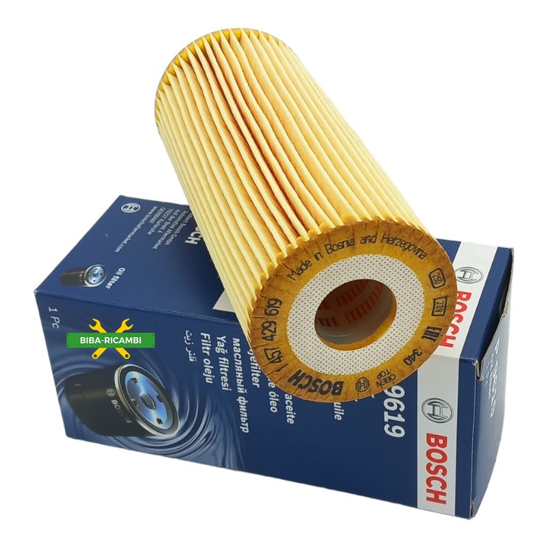 Filtro Olio Bosch Compatibile Per Audi A6 C5 (4B2) 1.9 TDI 96KW-130CV BIBA-RICAMBI