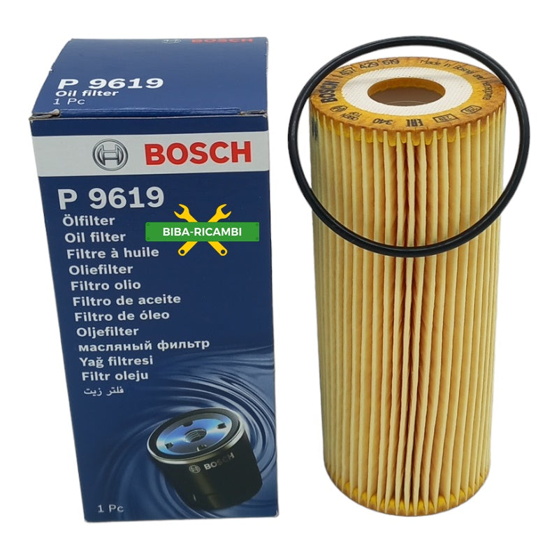 Filtro Olio Bosch Compatibile Per Seat Leon I (1M1) 1.9 SDI 50KW-68CV BIBA-RICAMBI