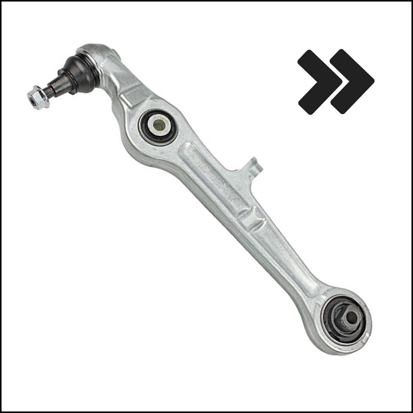 C. Braccio Sospensione Anteriore Inferiore Lato Dx-Passeggero art.03018910 BIBA-RICAMBI