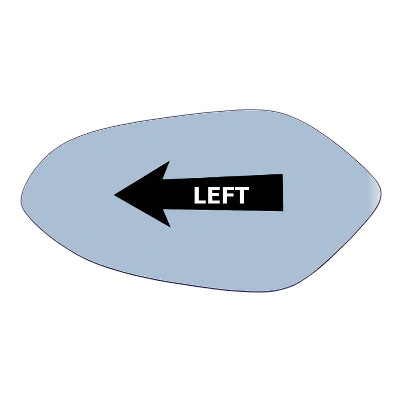 Vetro Specchio Retrovisore Lato SX Per Brutale dal 2014> BIBA-RICAMBI