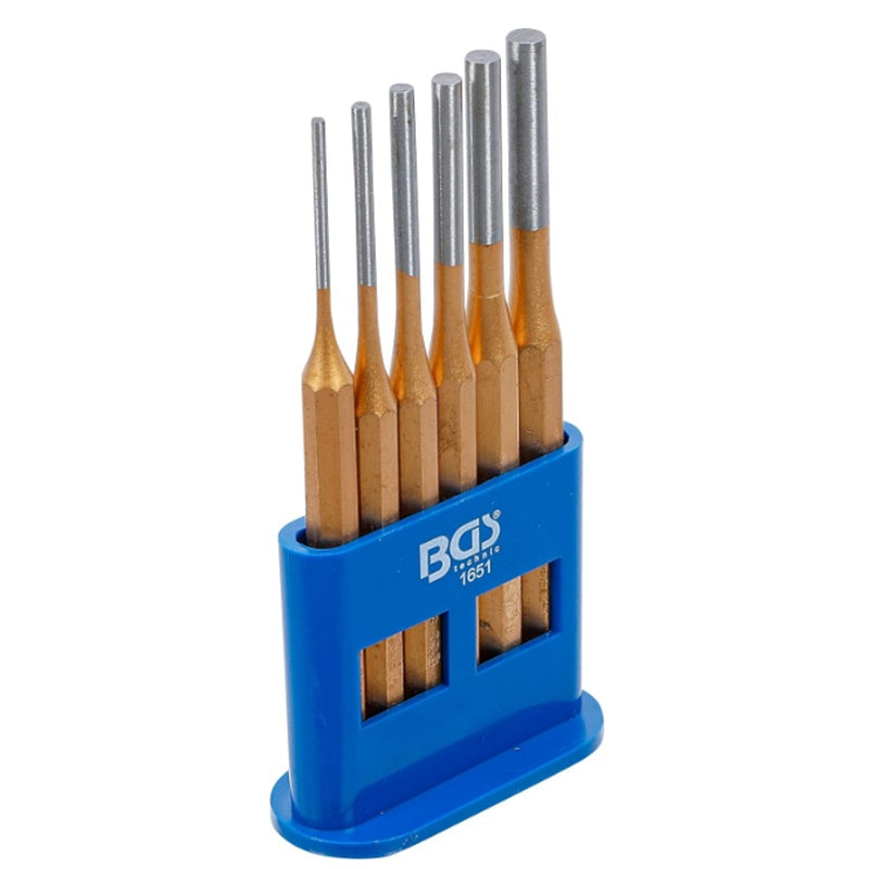 Set di 6 cacciaspine (pin punch) BGS GERMANY