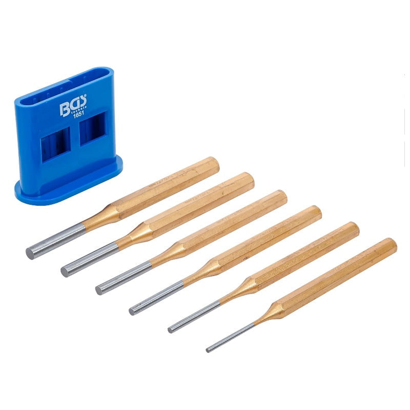 Set di 6 cacciaspine (pin punch) BGS GERMANY