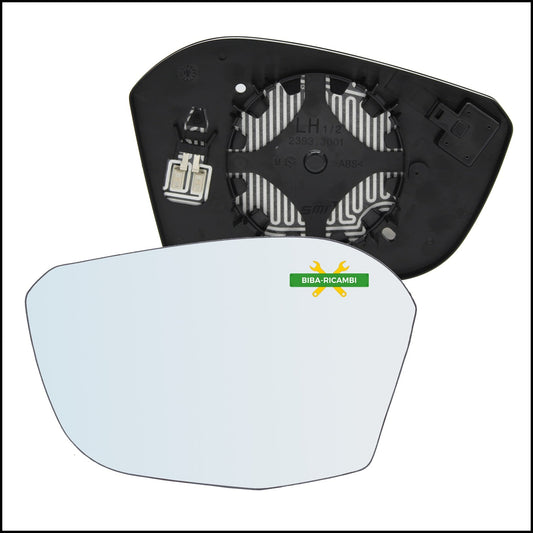 Piastra Retrovisore Termica Lato Sx-Guidatore Per Citroen C4 III (BA) dal 2020> BIBA-RICAMBI