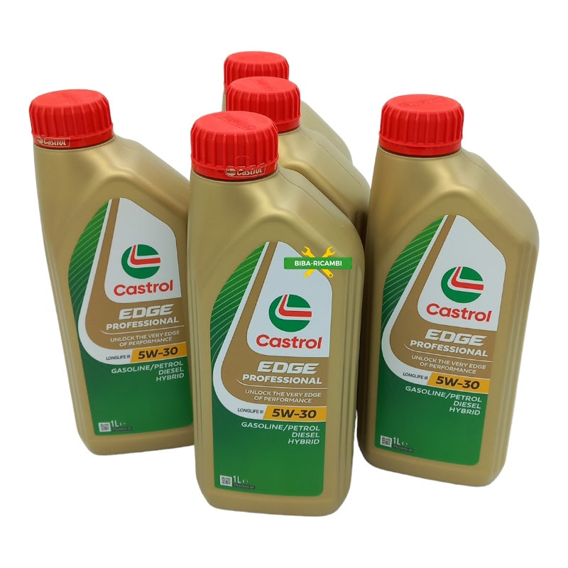 Castrol Tagliando Compatibile Per Audi A4 B8 (8K2) 2.0 TDI 105KW-143CV BIBA-RICAMBI