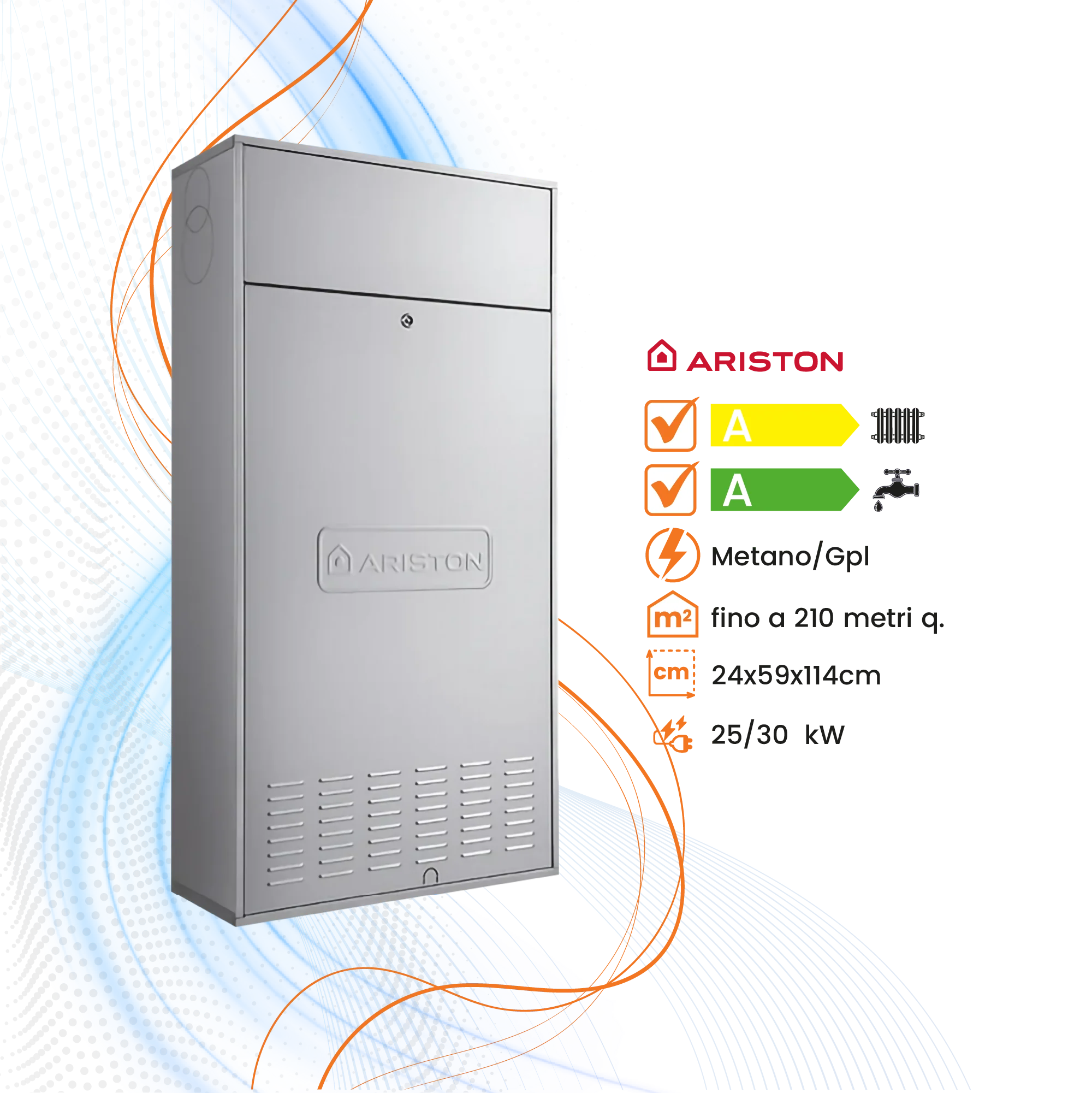 Caldaia Ariston Cares Premium In a Condensazione