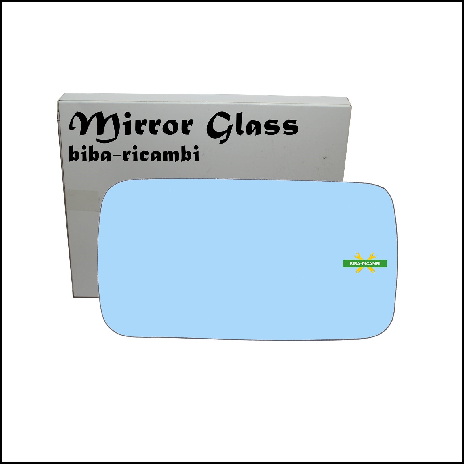 Vetro Specchio Retrovisore Azzuratto Lato Dx-Passeggero Per Alfa Romeo 145 (930) dal 1994-2001 BIBA-RICAMBI