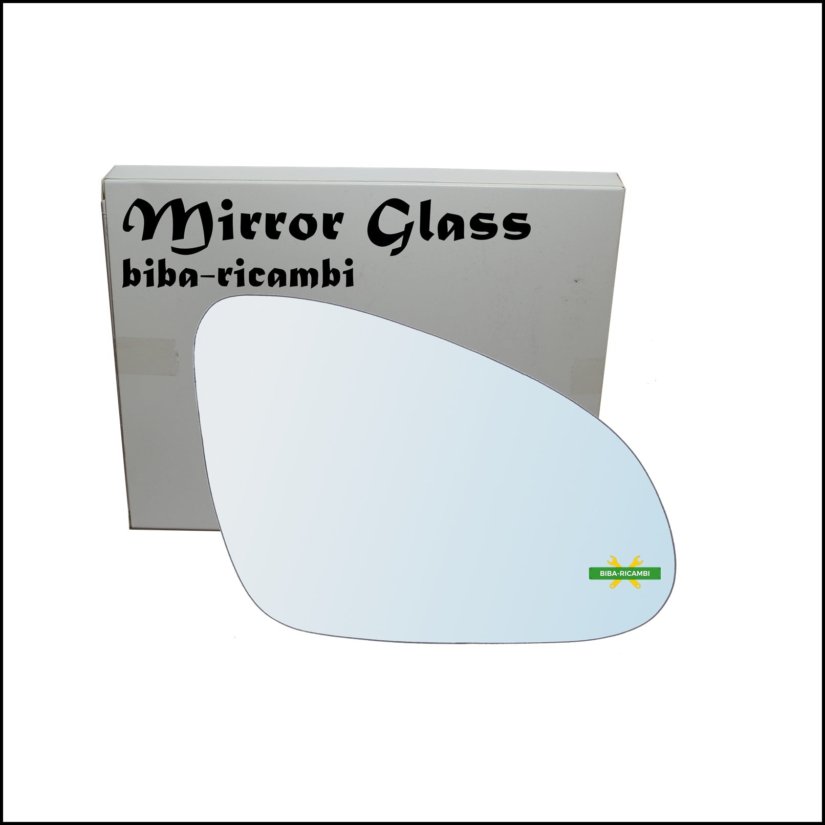 Vetro Specchio Retrovisore Cromato Lato Dx-Passeggero Per Opel Astra J dal 2010-2015 BIBA-RICAMBI