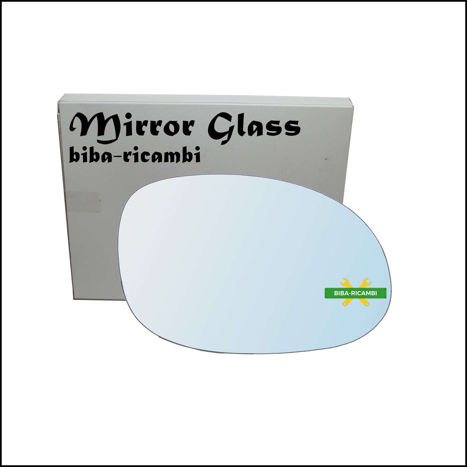 Vetro Specchio Retrovisore Cromato Lato Dx-Passeggero Per Chrysler PT-Cruiser dal 2000-2010 BIBA-RICAMBI