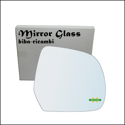 Vetro Specchio Retrovisore Cromato Lato Dx-Passeggero Per Nissan Leaf I (ZE0) dal 2010&gt; BIBA-RICAMBI